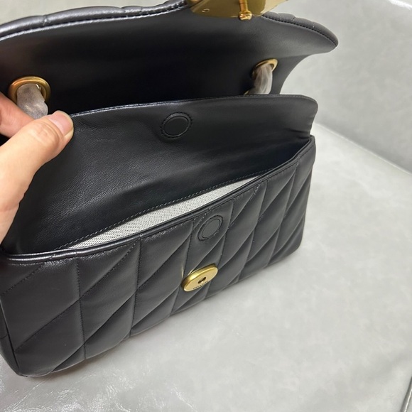 Coach Black Pillow Quilted Leather Tabby 26 Shoulder Bag - Picture 7 of 7